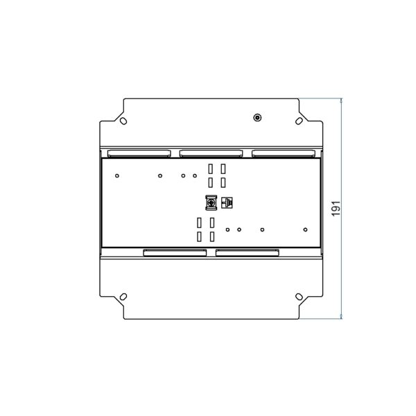 Produktbild UBD 215 225  -  Steckdoseneinsatz für 3+2 FLF, leer